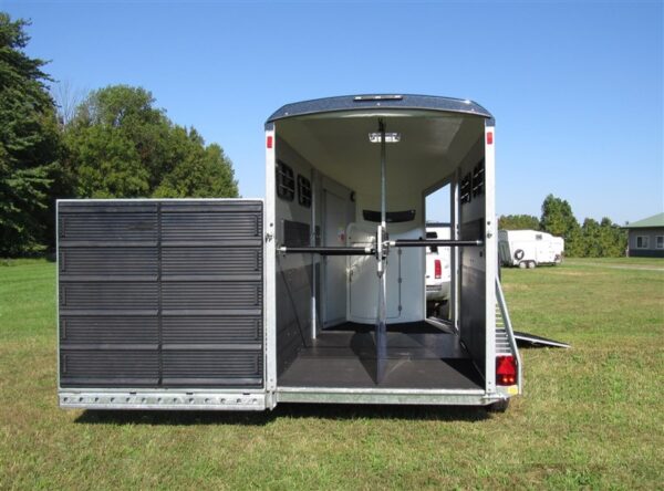 2024 Bockmann Portax L SR - Walk-in Tack Room & No Truck 7 BOCKMANN PORTAX L SR - HORSE TRAILER (Pre-owend)